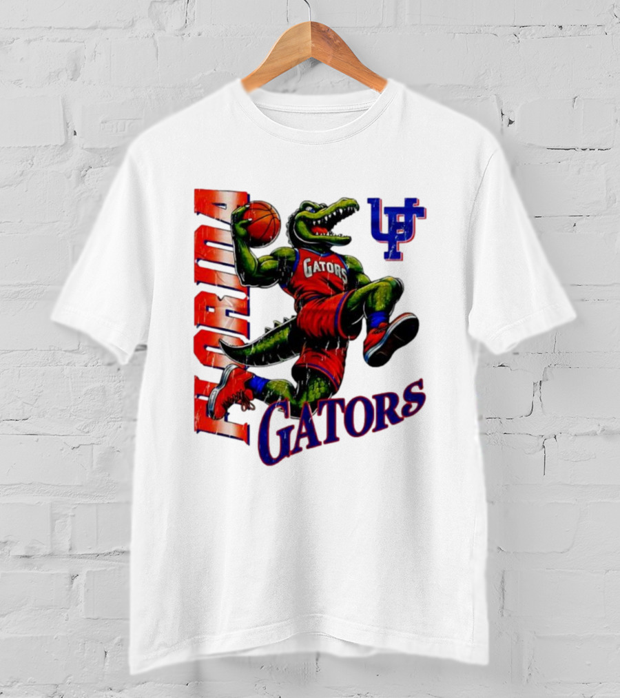Florida Gators Basketball Alligator UF Team Spirit T-Shirt