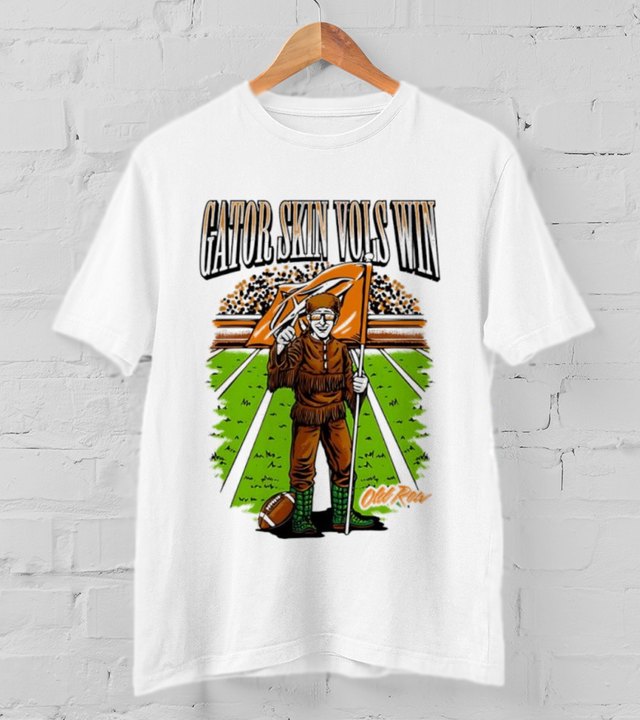 Gator Skin Vols Win Football Triumph T-Shirt