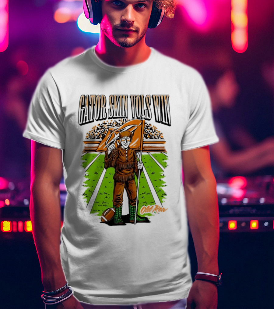 Gator Skin Vols Win Football Triumph T-Shirt