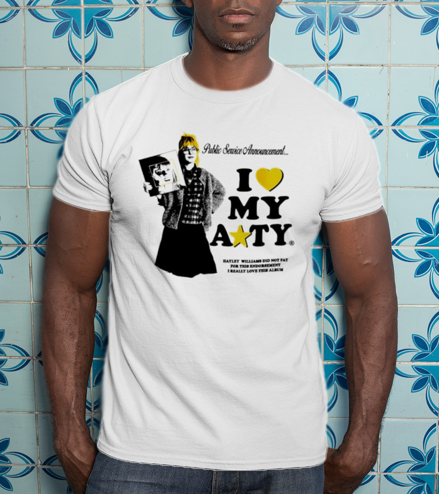 Public Service Announcement Hayley Williams Heart My A** T-Shirt