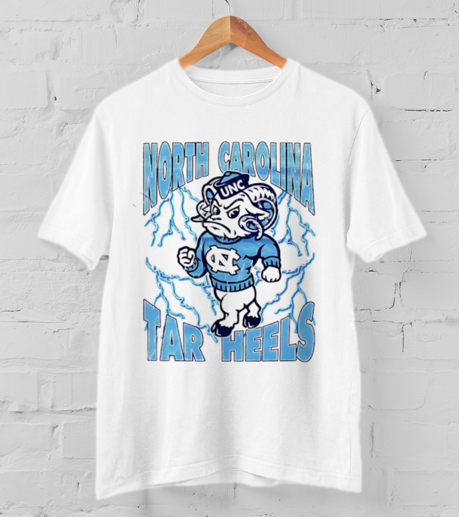 North Carolina Tar Heels Rameses Mascot UNC Logo T-Shirt