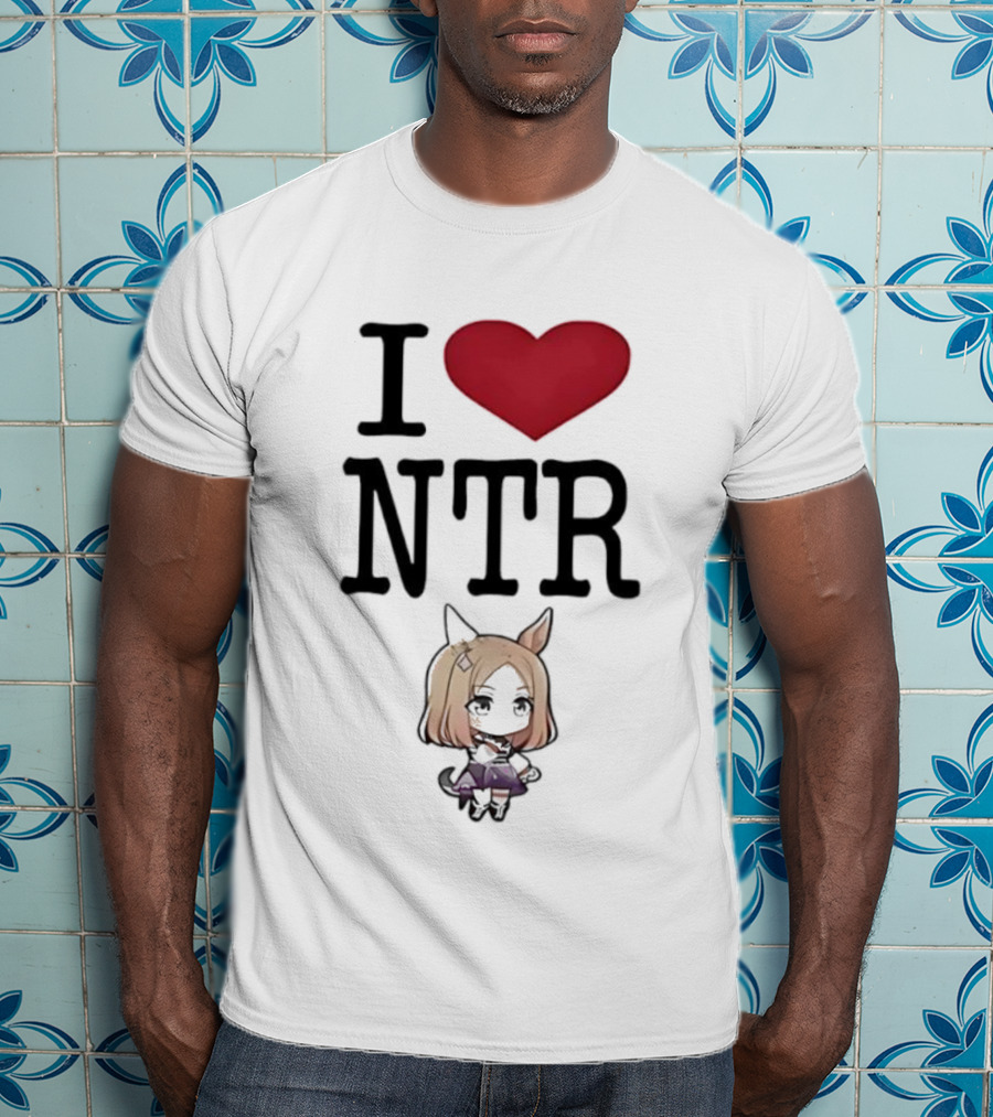 I Love NTR Narita Top Road Pretty Derby Anime Character T-Shirt