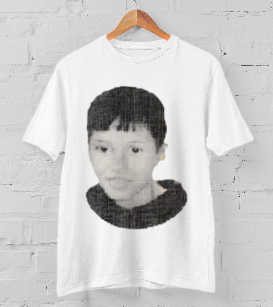 Mini Mamzah Retro Pixelated Portrait T-Shirt