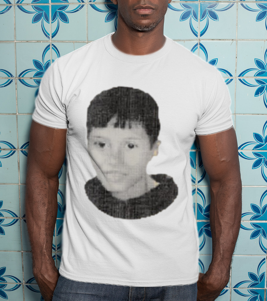 Mini Mamzah Retro Pixelated Portrait T-Shirt