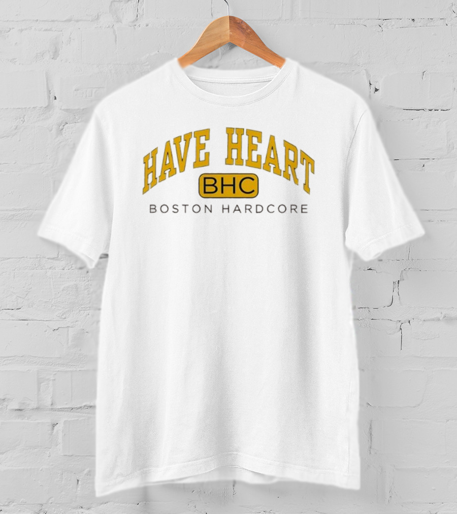 Have Heart BHC Boston Hardcore Vintage Style T-Shirt