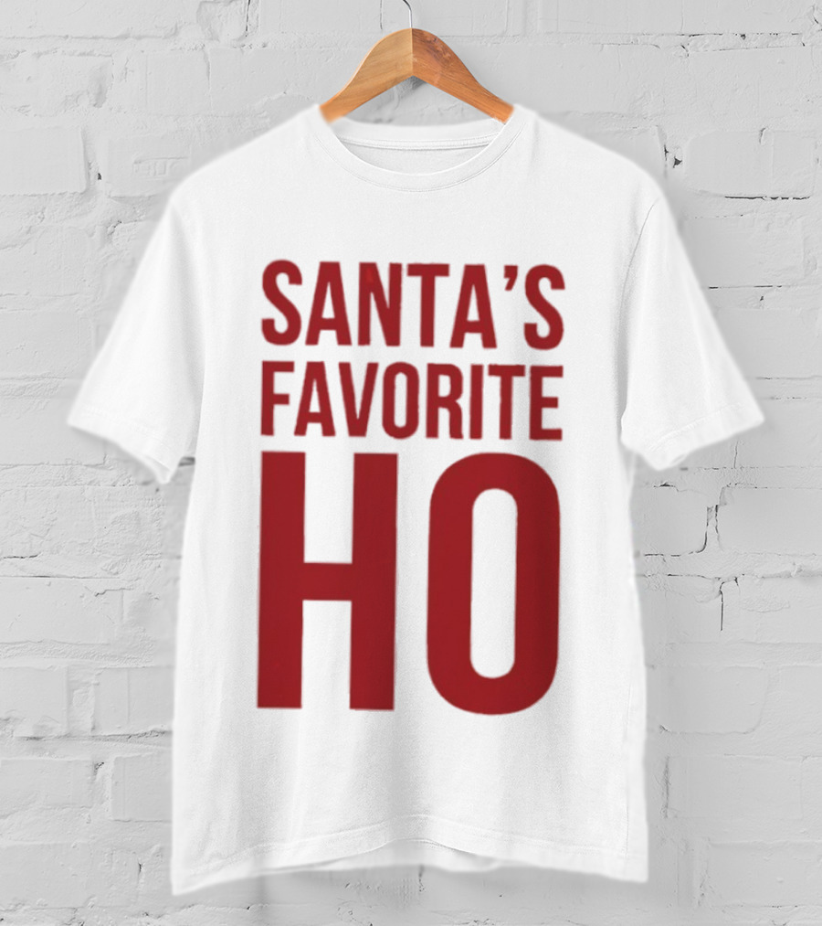 Santa’s Favorite Ho Christmas Humor T-Shirt