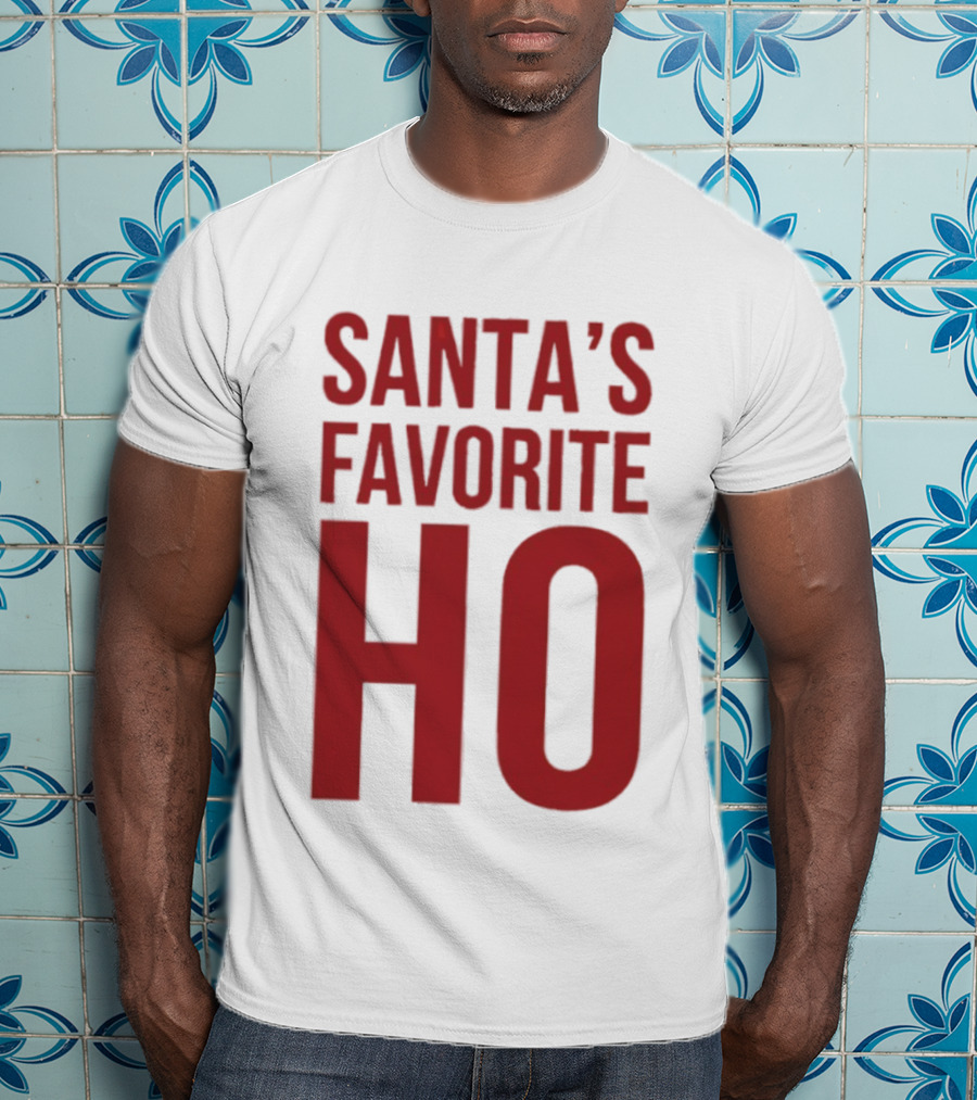 Santa’s Favorite Ho Christmas Humor T-Shirt