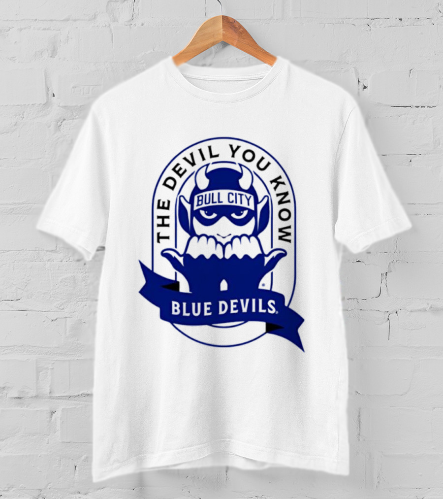 Bull City Blue Devils The Devil You Know T-Shirt