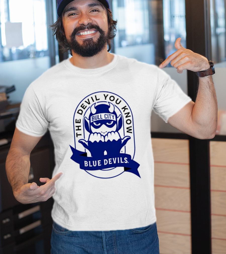 Bull City Blue Devils The Devil You Know T-Shirt
