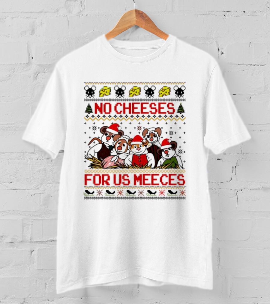 The Muppets Christmas Carol No Cheeses For Us Meeces Holiday Hamsters T-Shirt