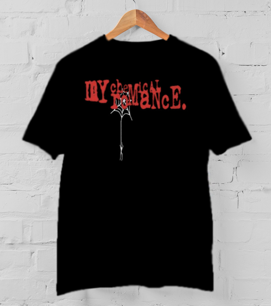 My Chemical Romance Thank You For The Venom Spiderweb T-Shirt