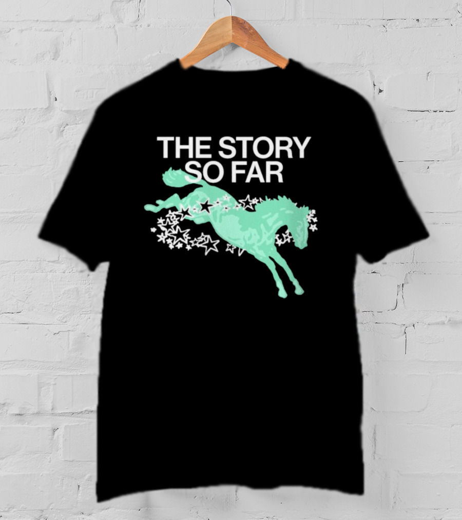 The Story So Far Stallion Horse Stars Jumping Design T-Shirt