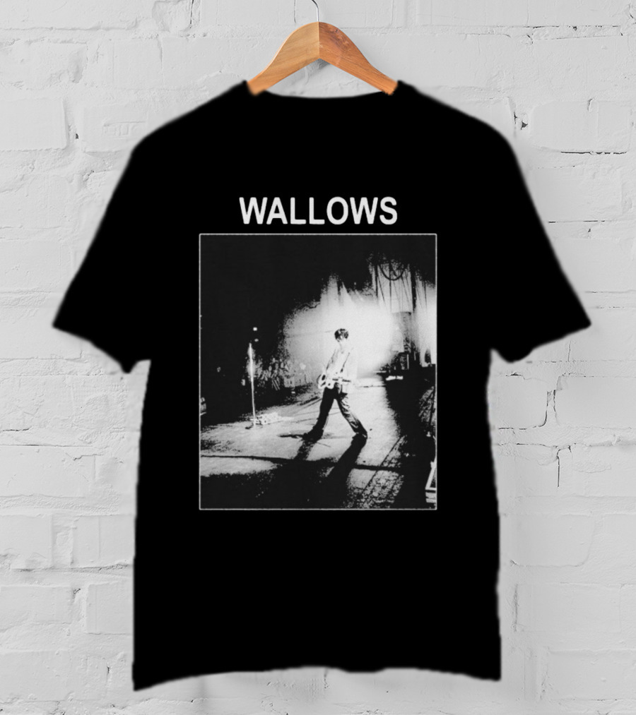 Wallows Concert Black And White Stage Performance Photo T-Shirt