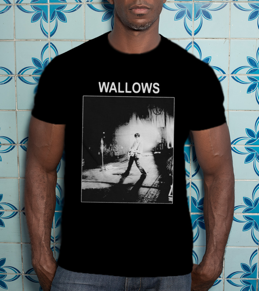 Wallows Concert Black And White Stage Performance Photo T-Shirt