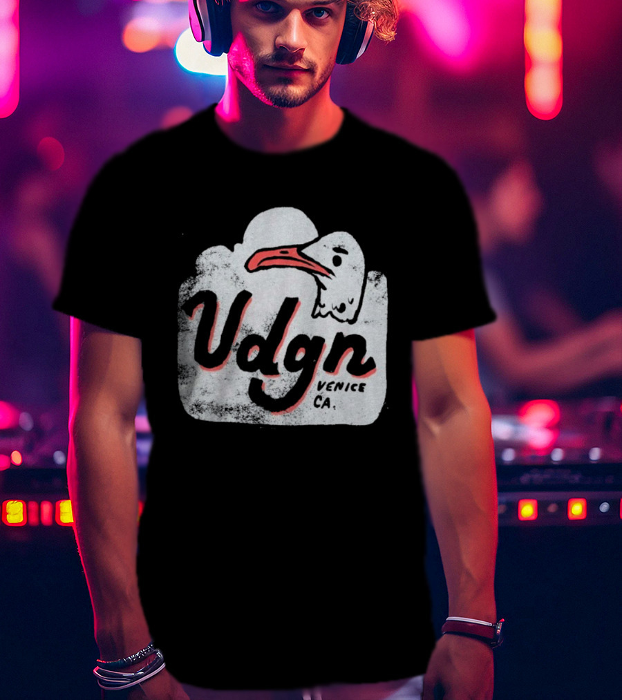 Vdgn Seagull Venice CA Vintage Style T-Shirt