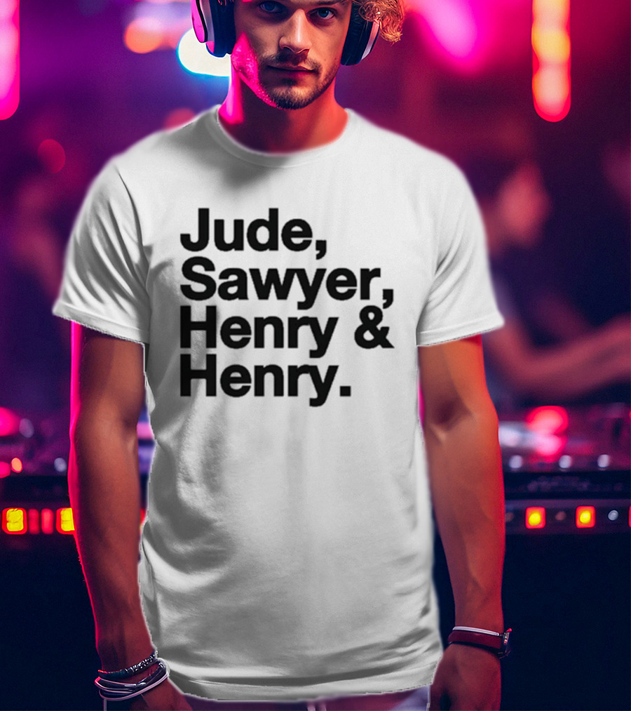 Jude Sawyer Henry And Henry Names Collection T-Shirt