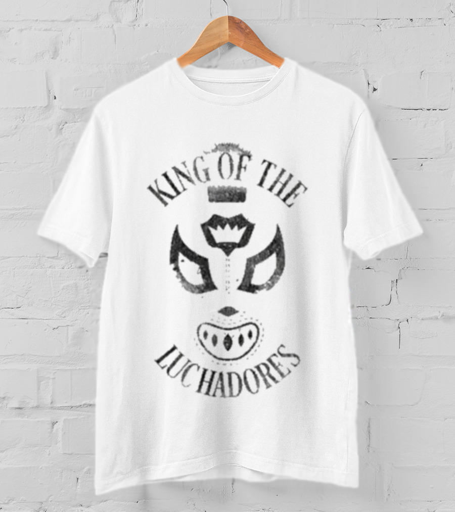 King Of The Luchadores Mask Crown T-Shirt