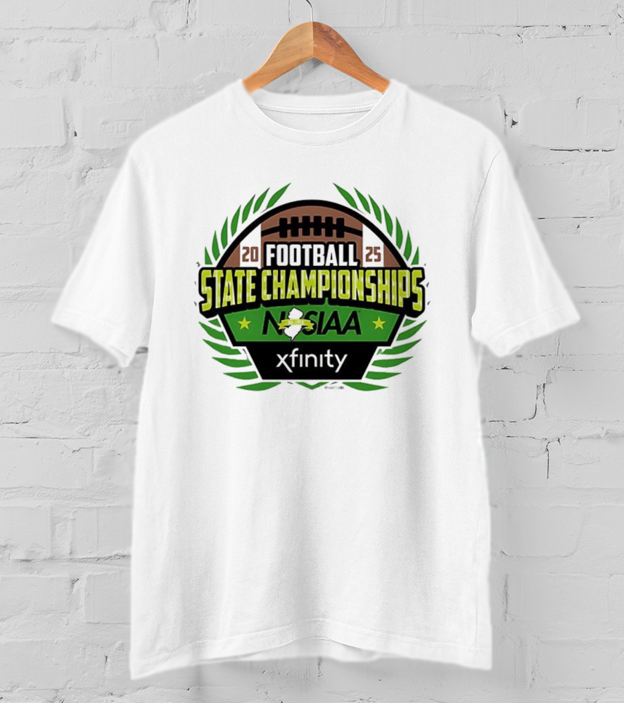 NJSIAA Football State Championships 2025 Xfinity T-Shirt