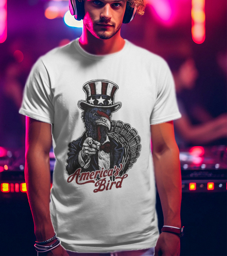 America's Bird Uncle Sam Turkey Meateater T-Shirt