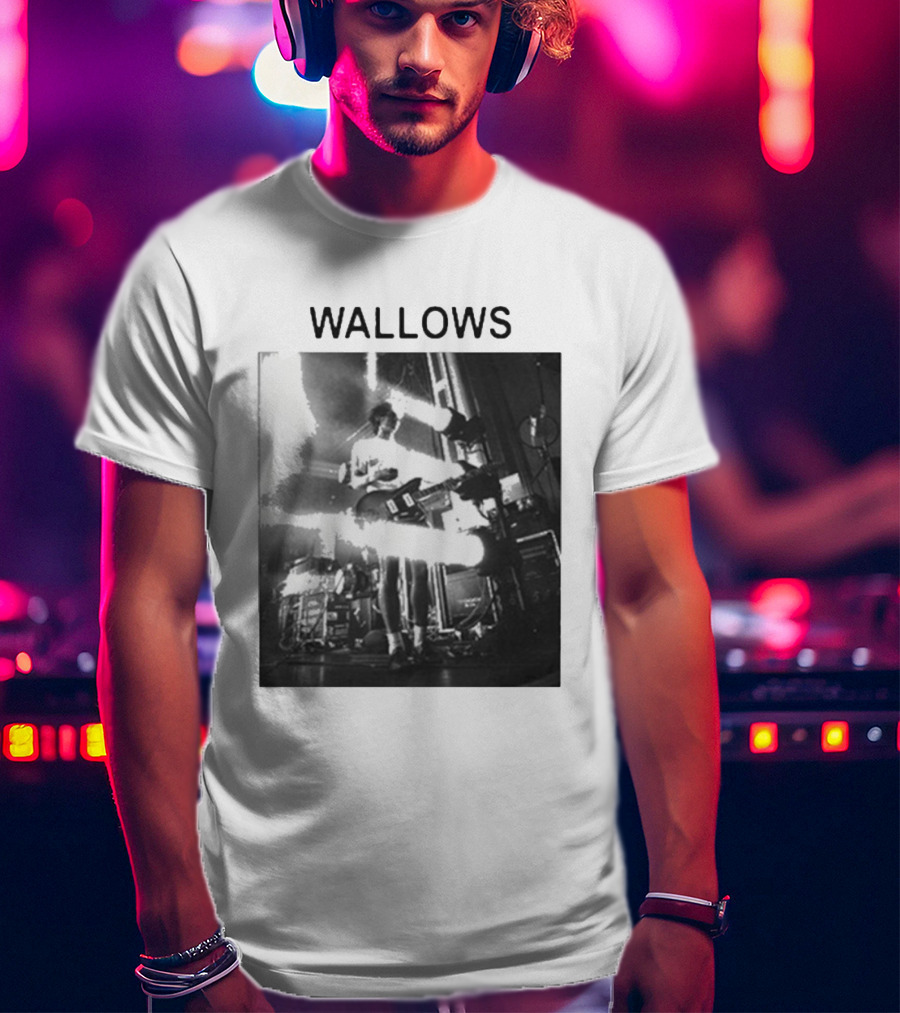 Wallows Cole Preston Live Performance Photography T-Shirt