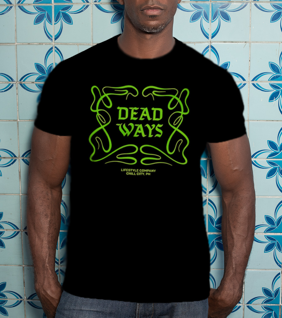 Deadways Lifestyle Company Chill City PH Vibrant Green Style T-Shirt