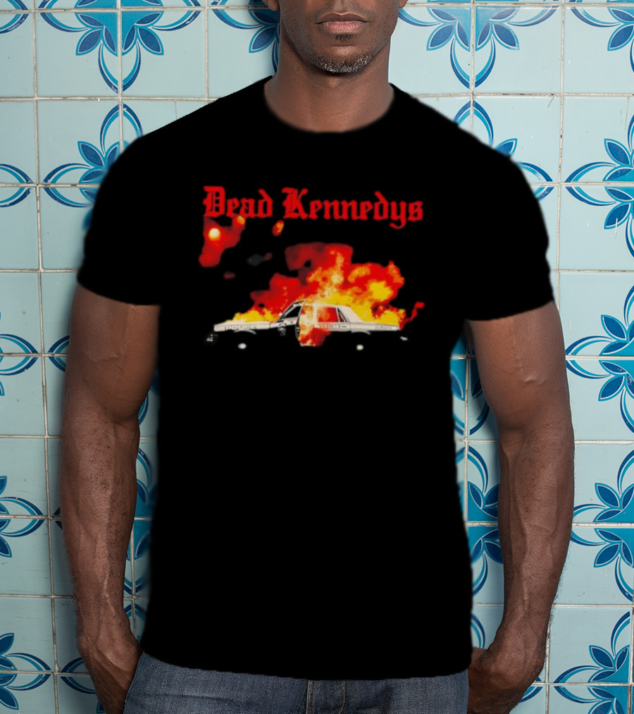 Dead Kennedys Exploding Police Car T-Shirt