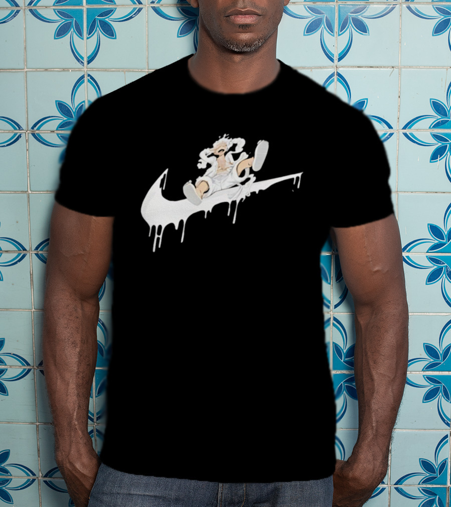 Monkey D. Luffy Gear Fifth One Piece Anime Nike Crossover T-Shirt