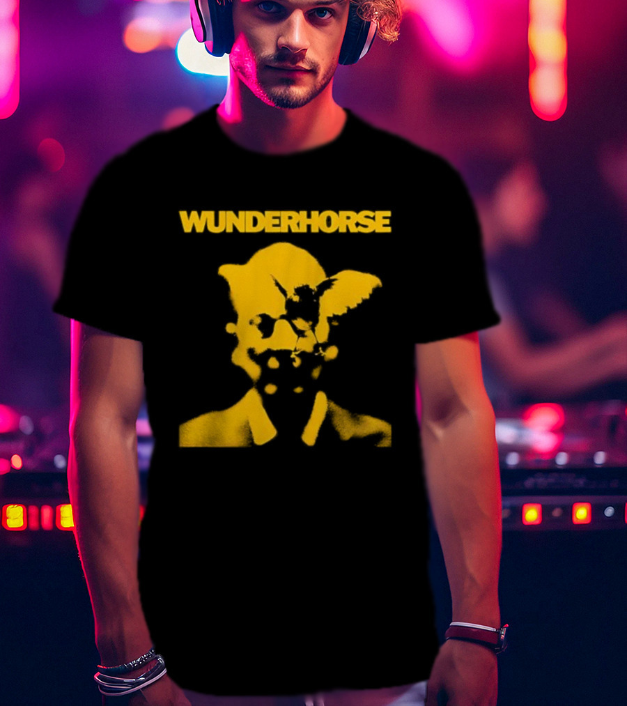 Wunderhorse Midas Album Cover Yellow Silhouette Artwork T-Shirt