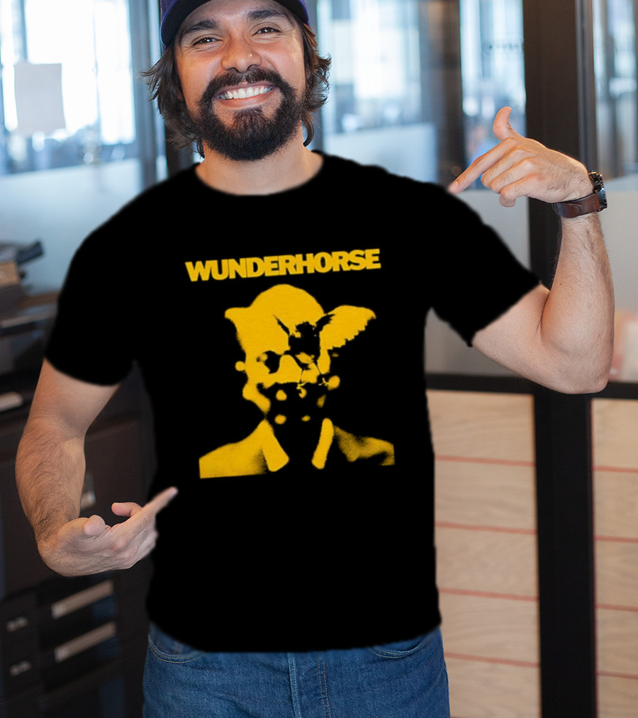 Wunderhorse Midas Album Cover Yellow Silhouette Artwork T-Shirt
