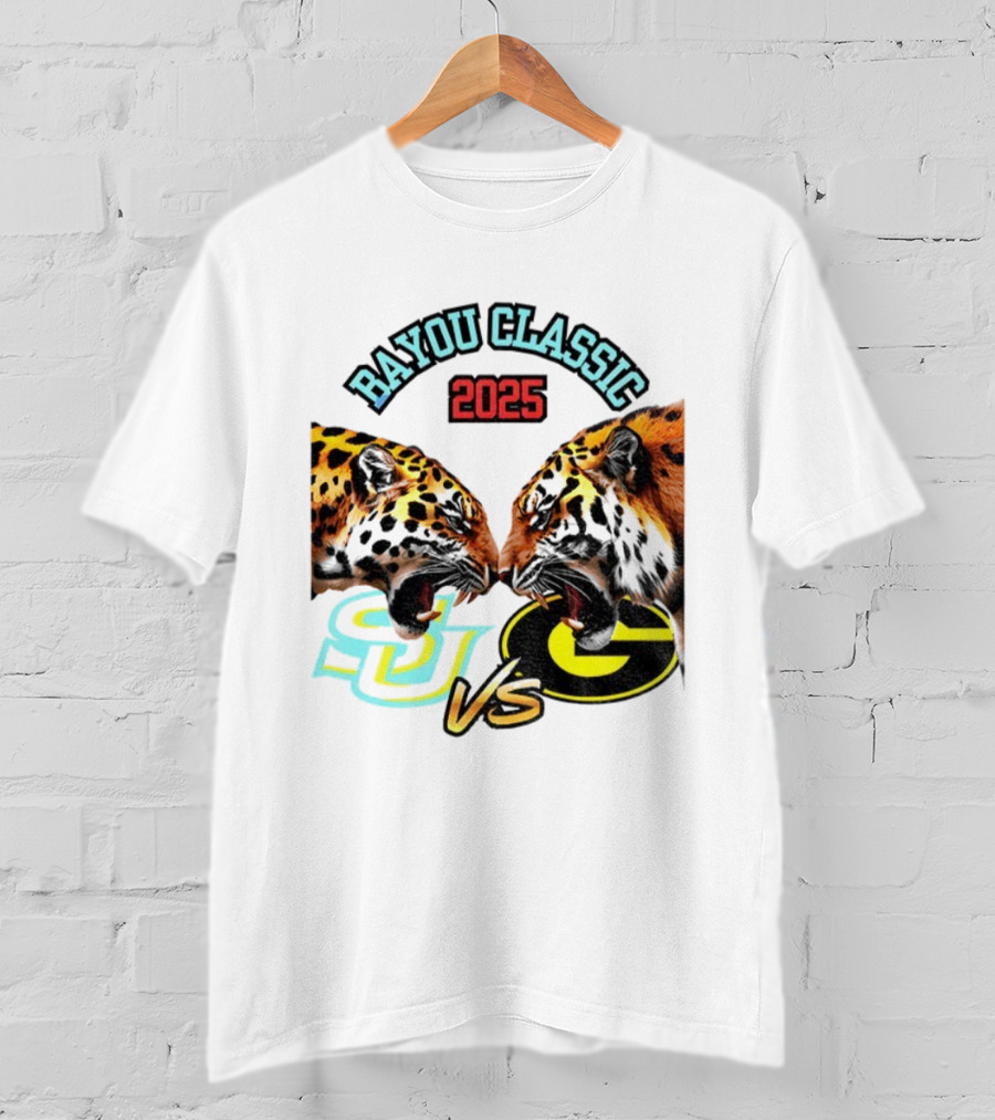 Bayou Classic 2025 Southern University SU Vs Grambling State G T-Shirt
