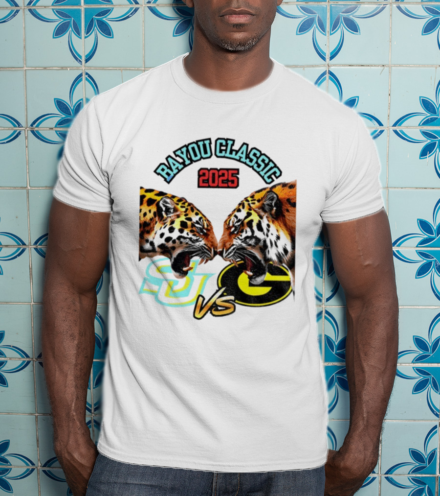 Bayou Classic 2025 Southern University SU Vs Grambling State G T-Shirt