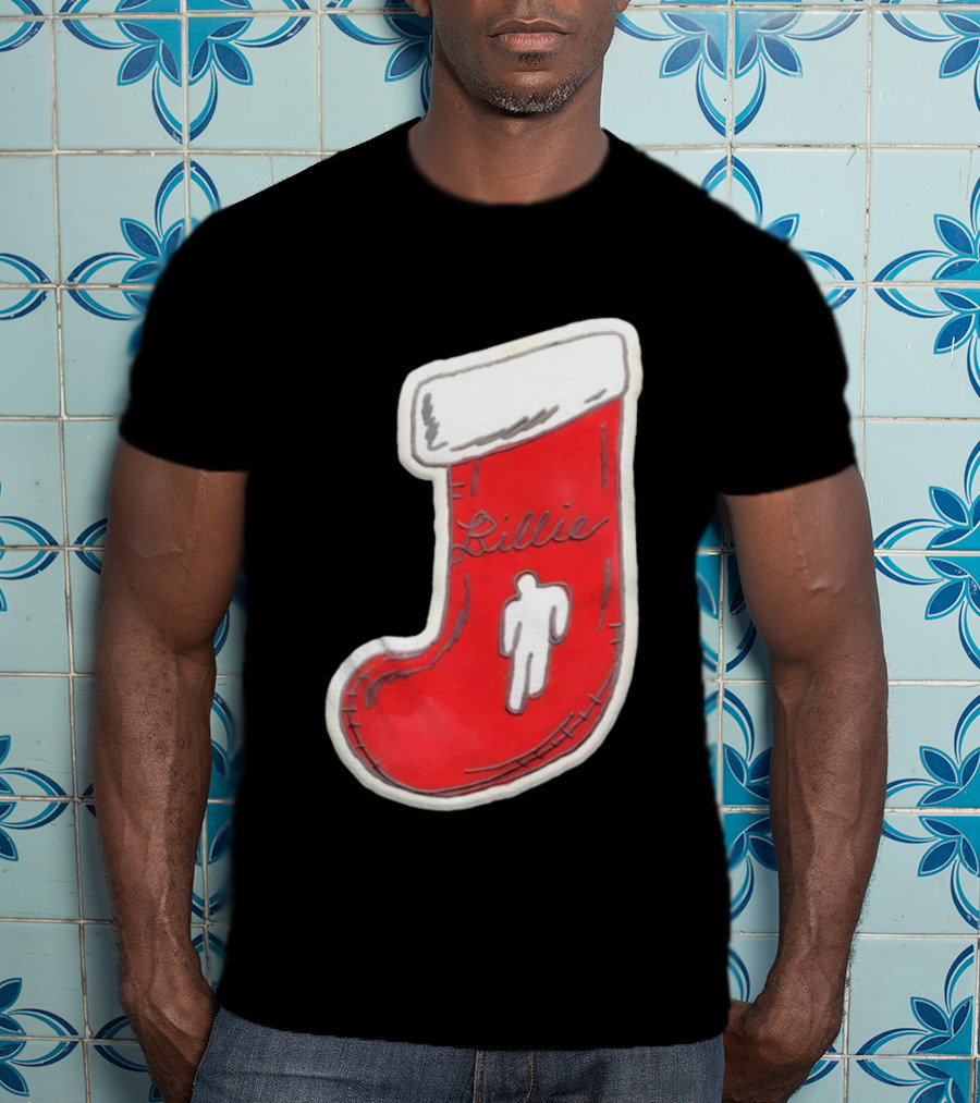 Blohsh Lillie Red Stocking Ornament T-Shirt
