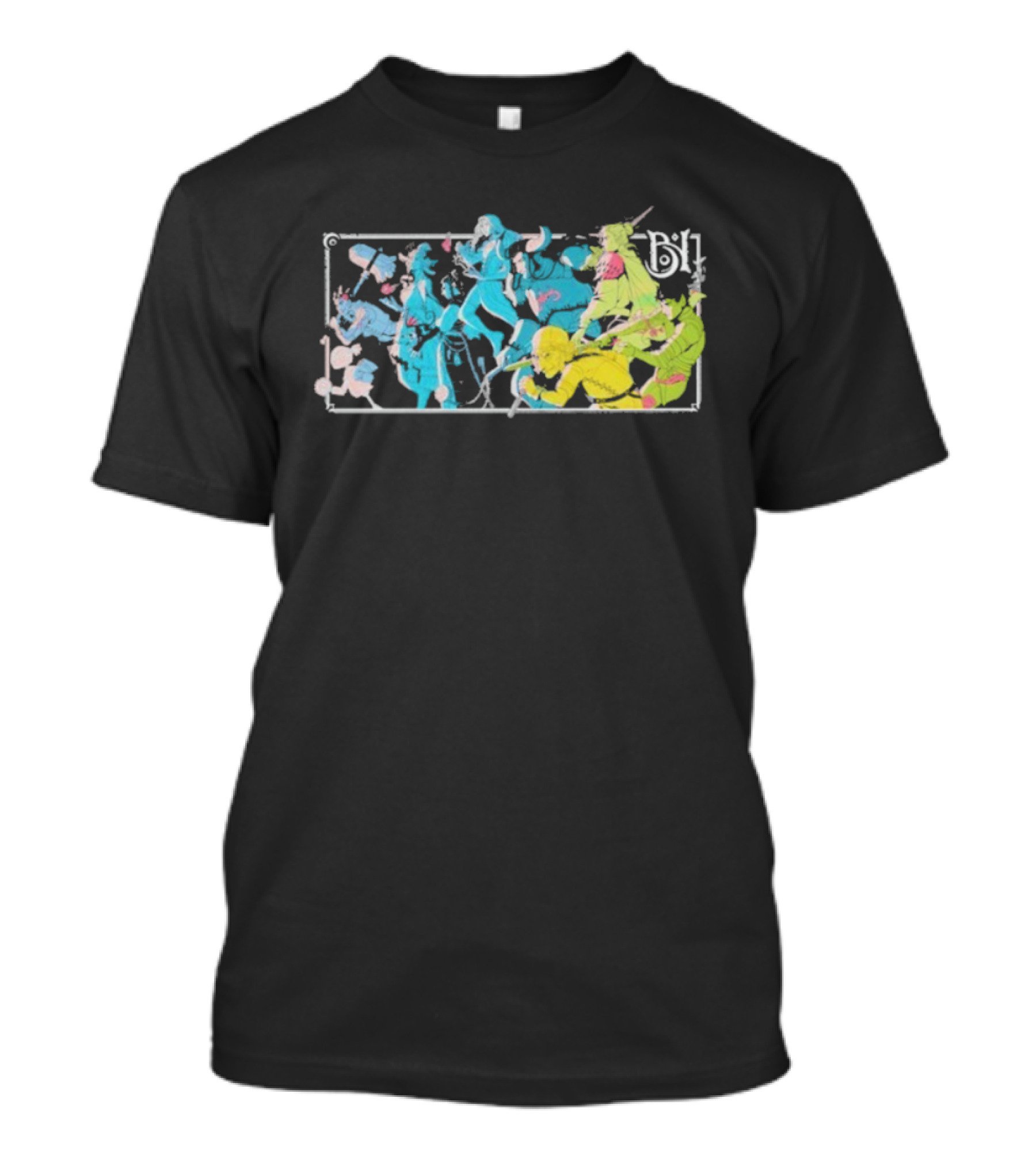 Critical Role Bells Hells Finale Characters Art T-Shirt