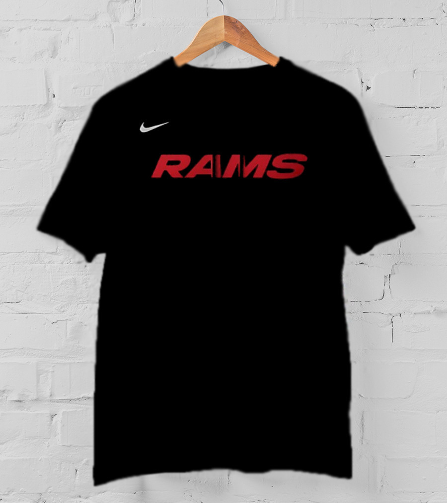 Los Angeles Rams Nike Motley Crue Carnival Of Sin Tour Collaboration T-Shirt