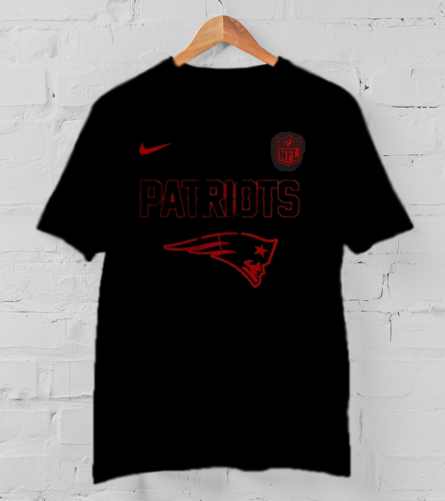 New England Patriots Stranger Things Crossover Nike NFL Collab T-Shirt