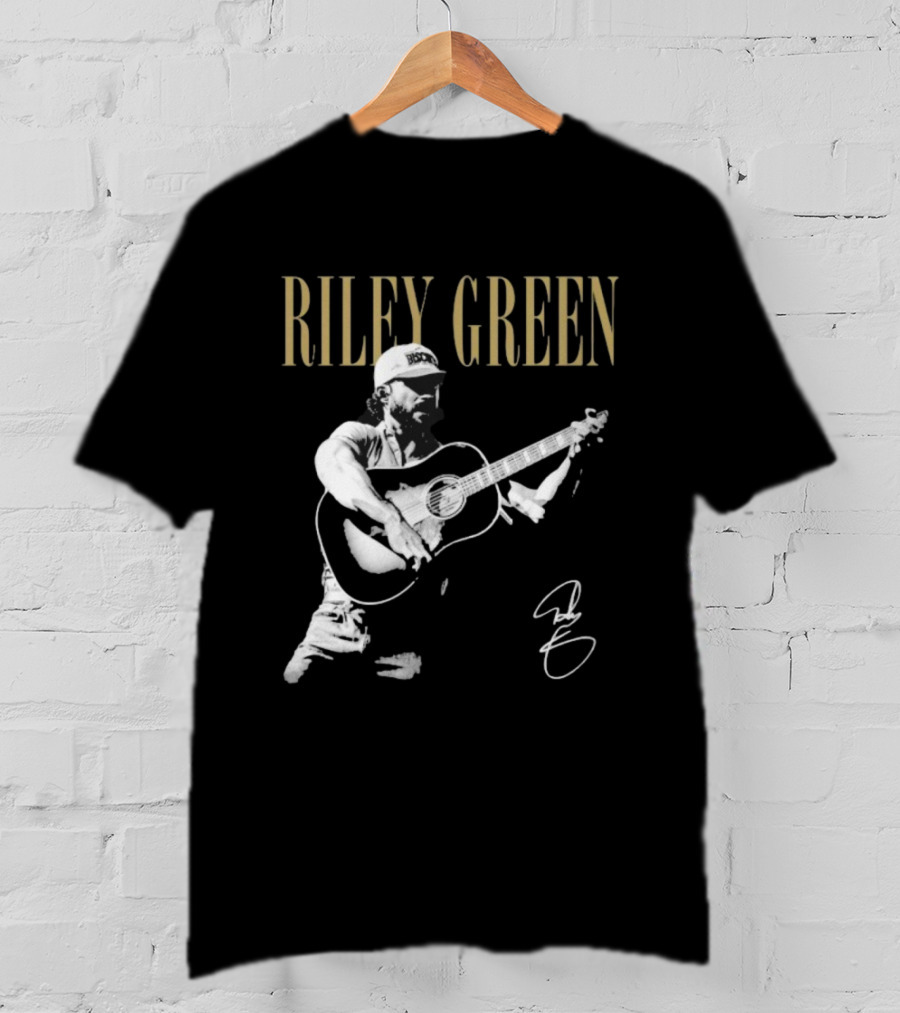 Riley Green Bama Buggies Guitar Signature T-Shirt