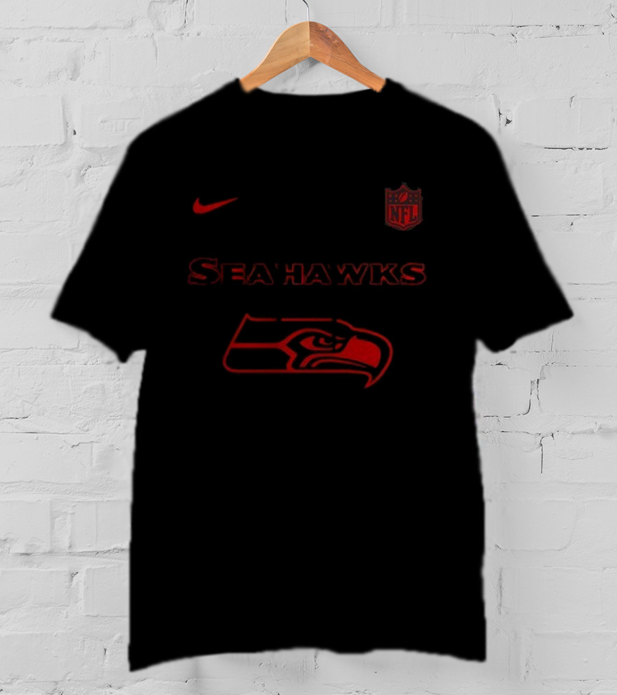 Seattle Seahawks Stranger Things NFL Nike Collaboration T-Shirt