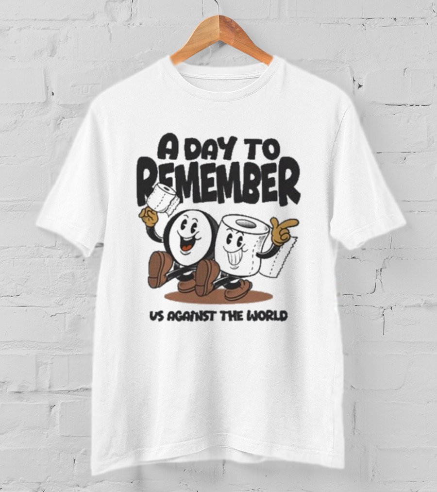 A Day To Remember Us Against The World Beach Ball Characters T-Shirt