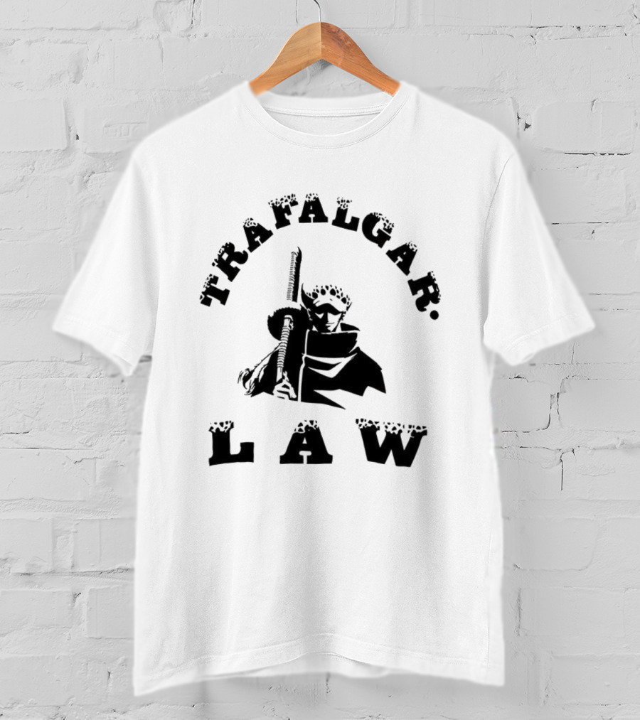 Trafalgar Law Anime Character Manga Sword Icon T-Shirt