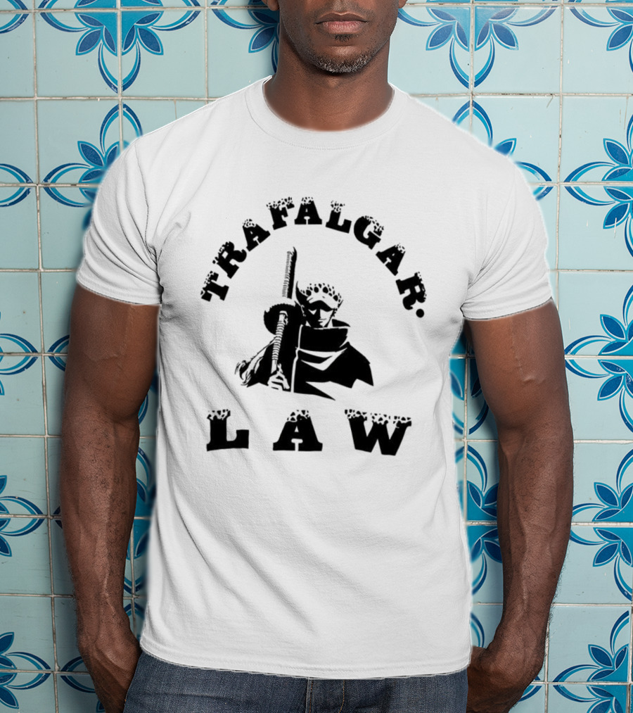 Trafalgar Law Anime Character Manga Sword Icon T-Shirt