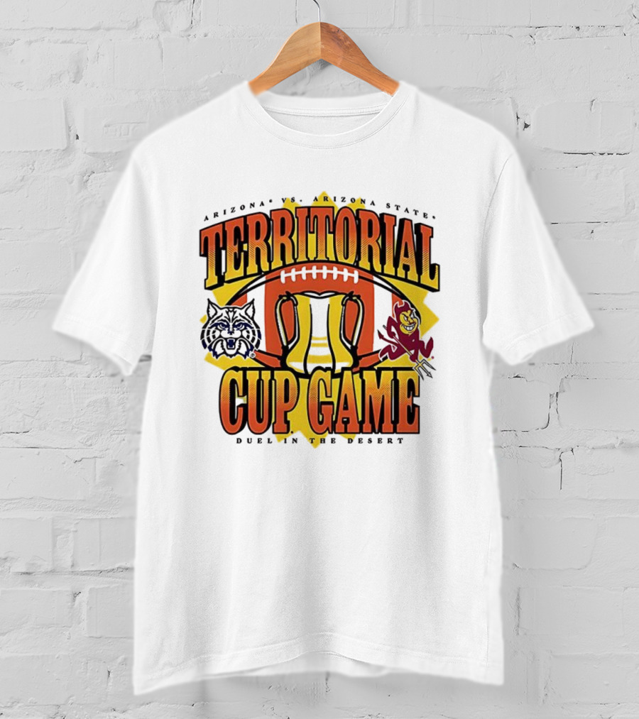 Arizona State Sun Devils Arizona Wildcats Territorial Cup Game Football Showdown T-Shirt