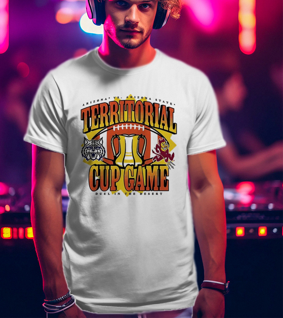 Arizona State Sun Devils Arizona Wildcats Territorial Cup Game Football Showdown T-Shirt