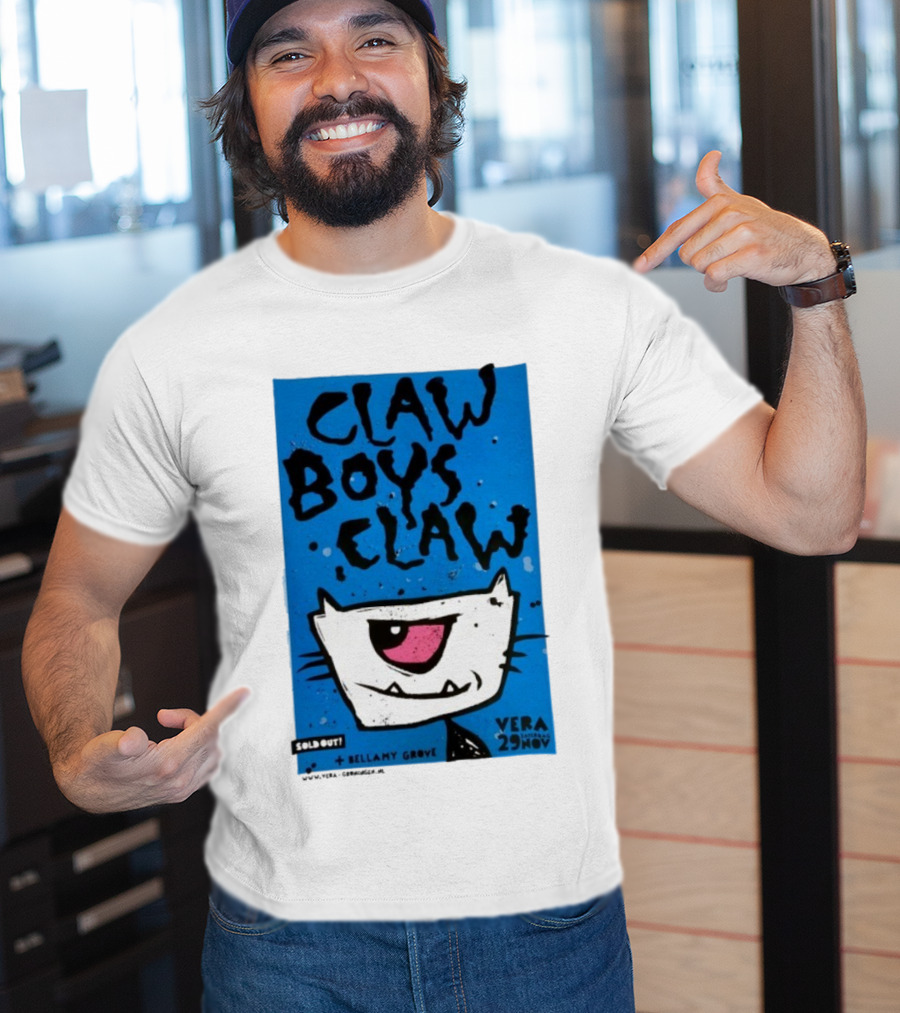 Claw Boys Claw Sold Out Bellamy Grove Vera Groningen 29 November 2025 T-Shirt