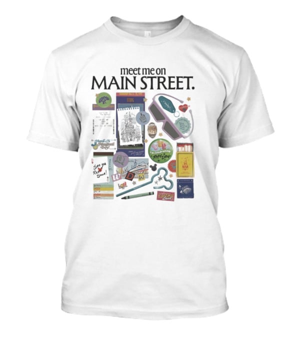 Meet Me On Main Street MK Rope Drop And Fantasy Celebrations T-Shirt