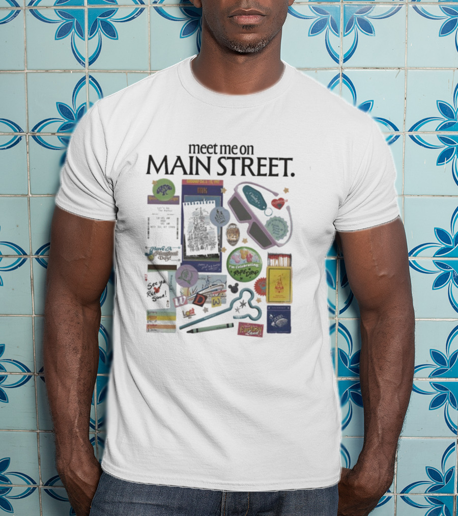 Meet Me On Main Street MK Rope Drop And Fantasy Celebrations T-Shirt