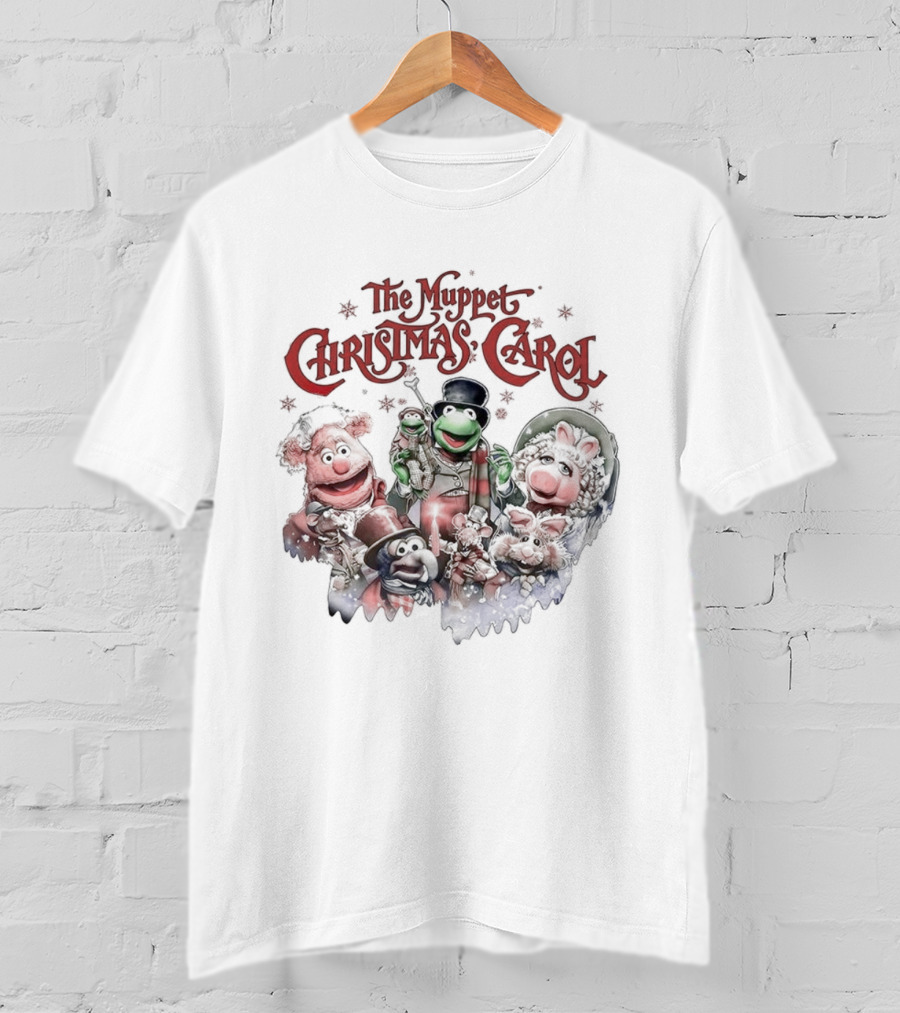 Muppet Christmas Carol Retro 90s Style T-Shirt