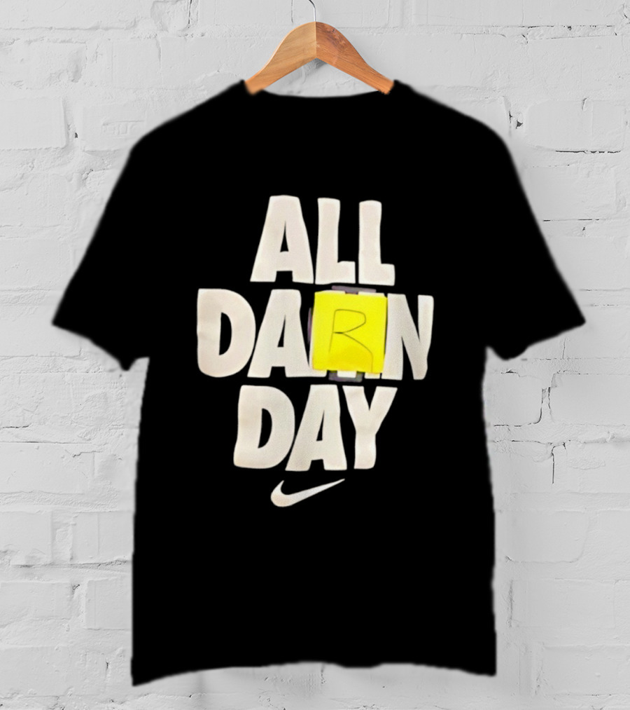 All Darn Day Nike Swoosh R Graphic T-Shirt