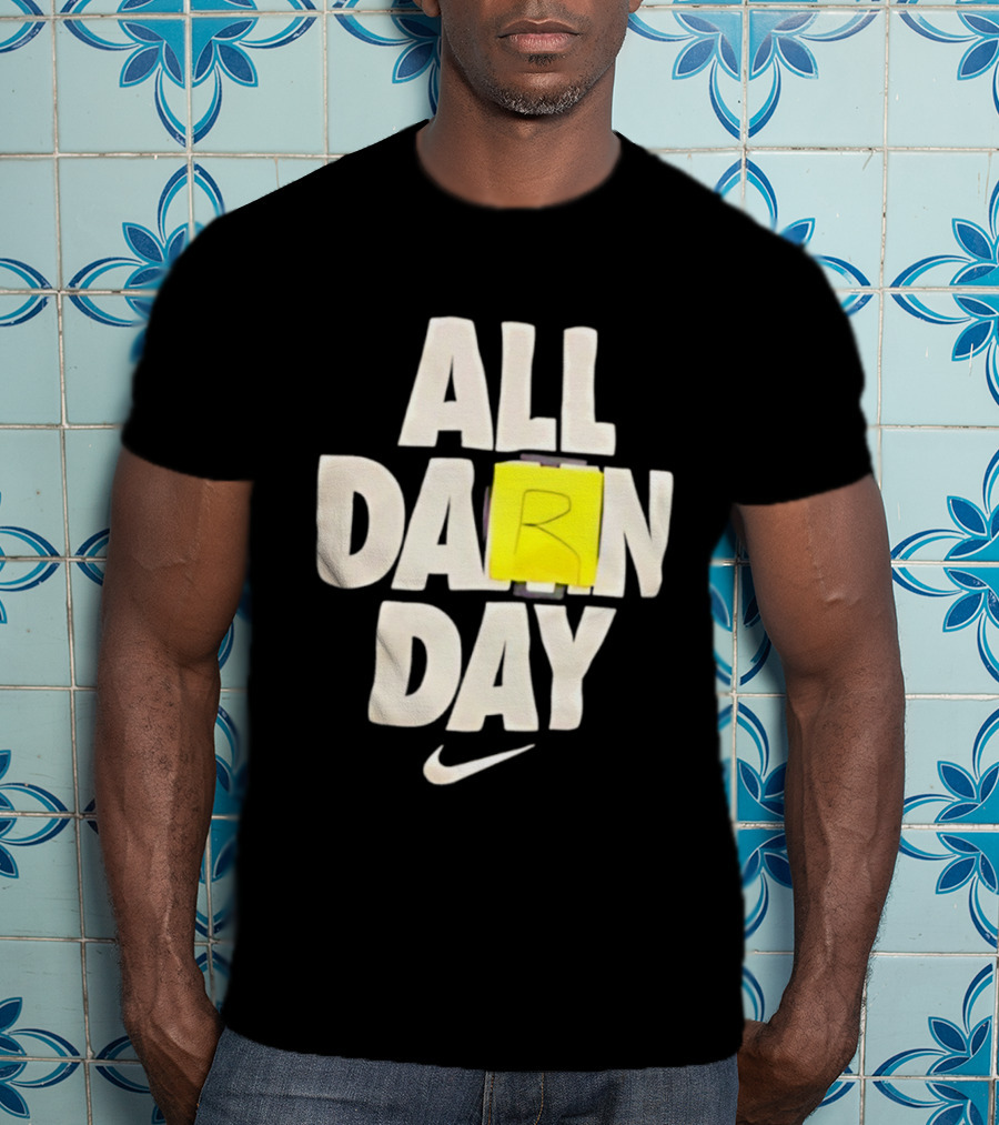 All Darn Day Nike Swoosh R Graphic T-Shirt