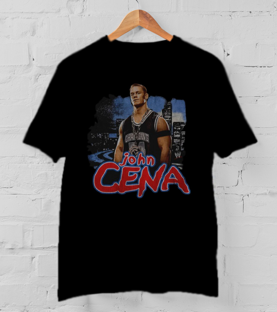 John Cena Chain Gang Hustle Loyalty Respect WWE Thug-A-Nomics Vintage T-Shirt