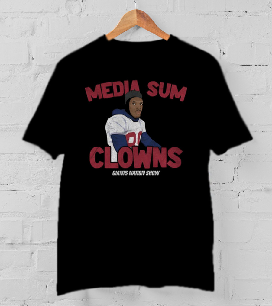 Media Sum Clowns Giants Nation Show T-Shirt